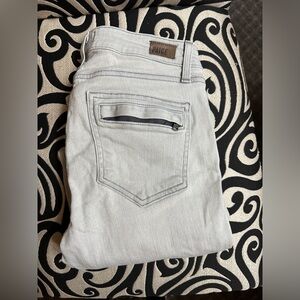 Paige Marley moto style jeans